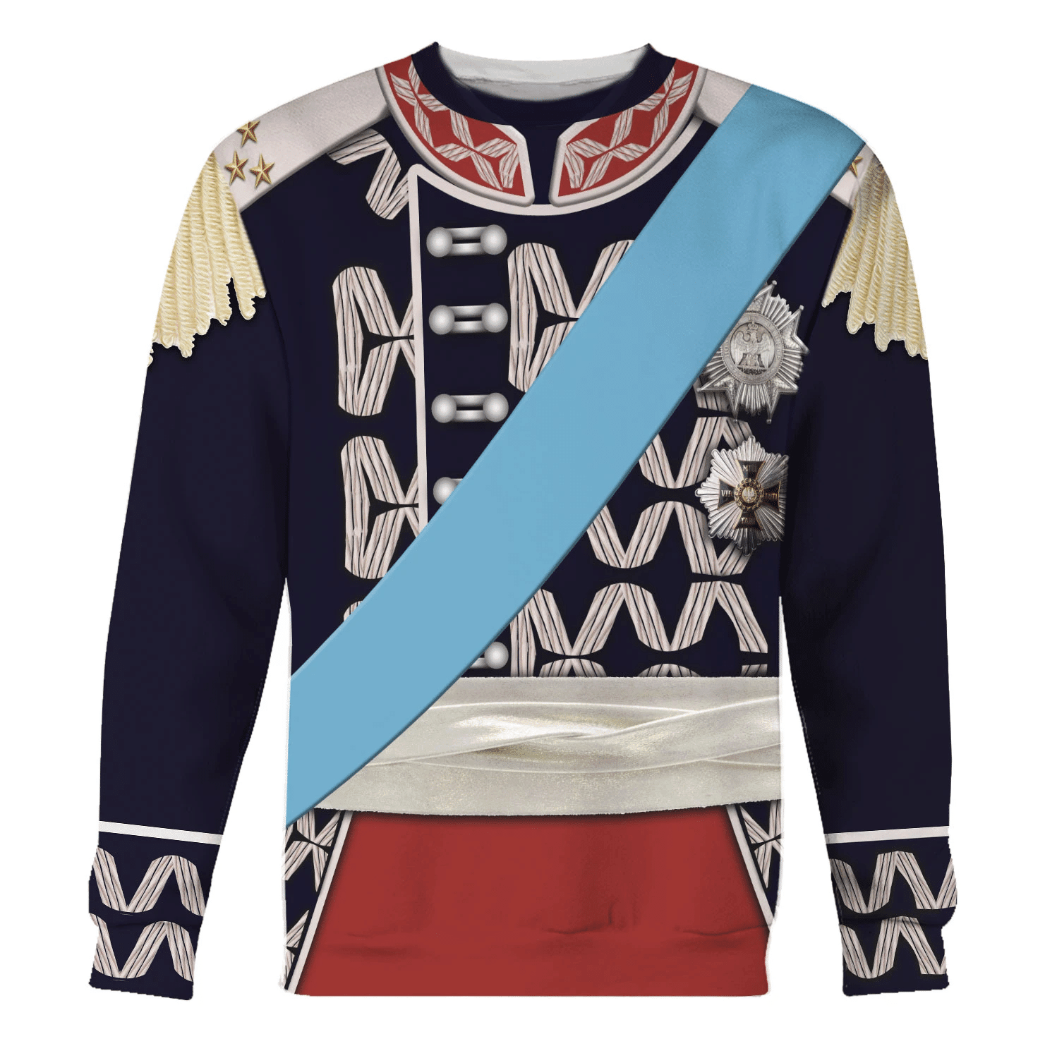 Gearhomie Polish General Jozef Poniatowski Costume Hoodie Sweatshirt T-Shirt Tracksuit - Gearhomie.com