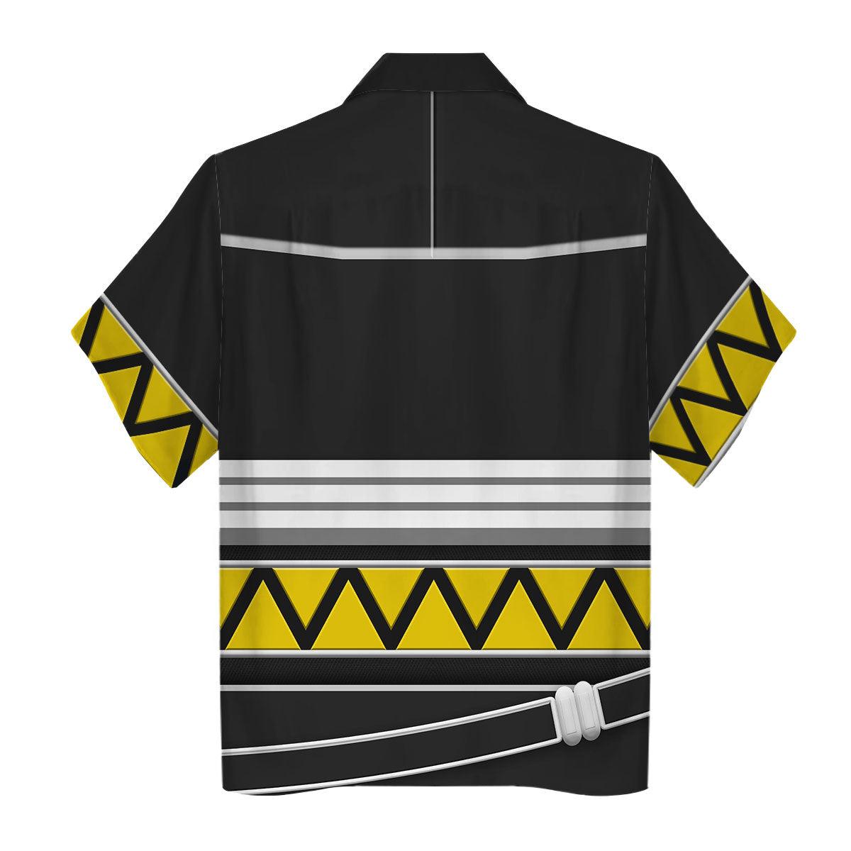 Gearhomie Power Rangers Lost Galaxy Black Costume Hoodie Sweatshirt T-Shirt Tracksuit - Gearhomie.com