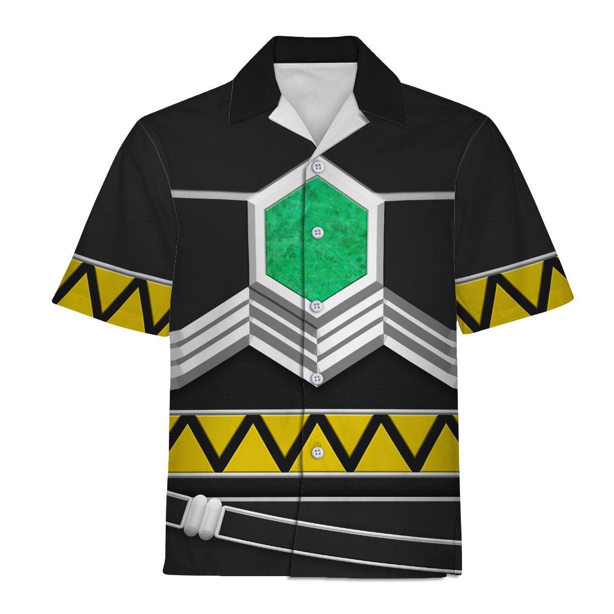 Gearhomie Power Rangers Lost Galaxy Black Costume Hoodie Sweatshirt T-Shirt Tracksuit - Gearhomie.com