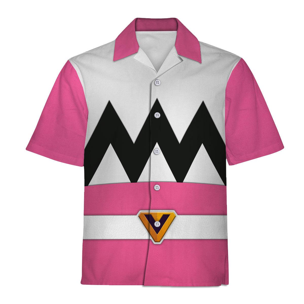 Gearhomie Power Rangers Lost Galaxy Pink Costume Hoodie Sweatshirt T-Shirt Tracksuit - Gearhomie.com