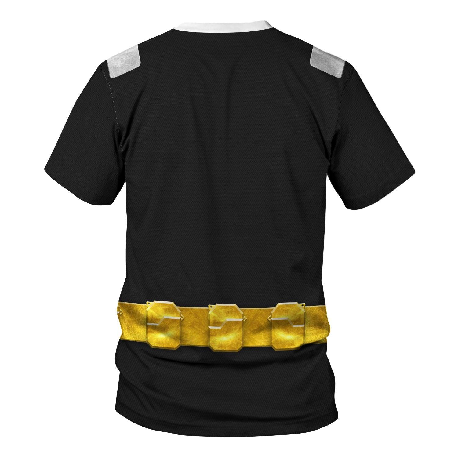 Gearhomie Power Rangers RPM (2009) Black Costume Hoodie Sweatshirt T-Shirt Tracksuit - Gearhomie.com