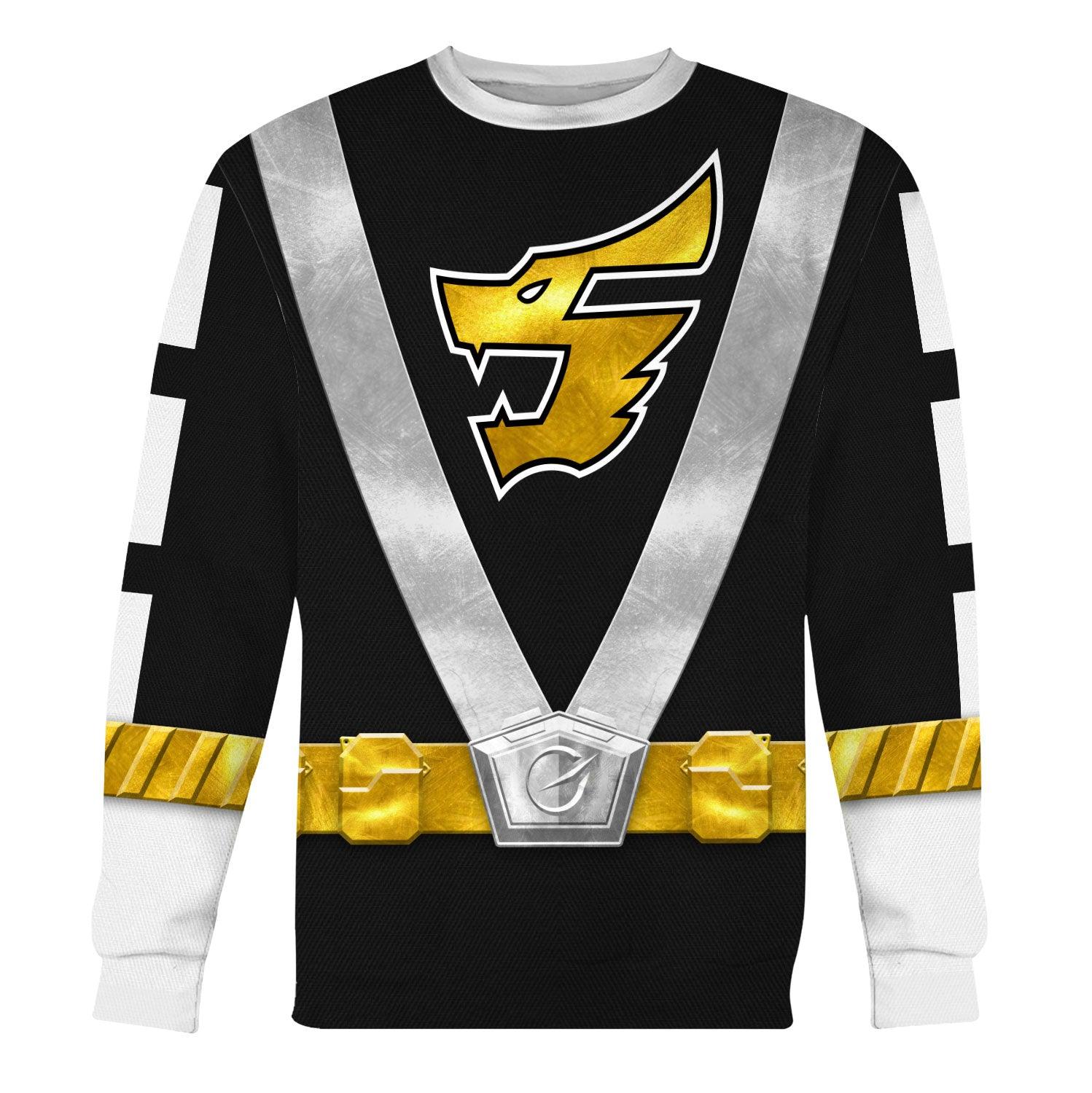Gearhomie Power Rangers RPM (2009) Black Costume Hoodie Sweatshirt T-Shirt Tracksuit - Gearhomie.com