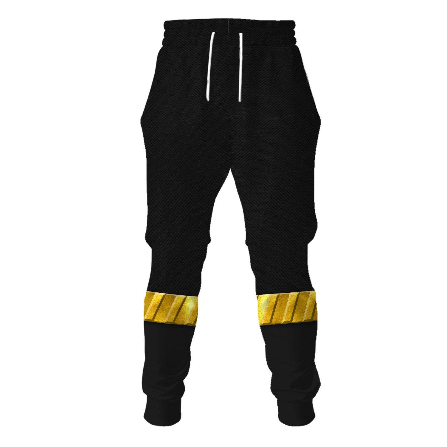 Gearhomie Power Rangers RPM (2009) Black Costume Hoodie Sweatshirt T-Shirt Tracksuit - Gearhomie.com