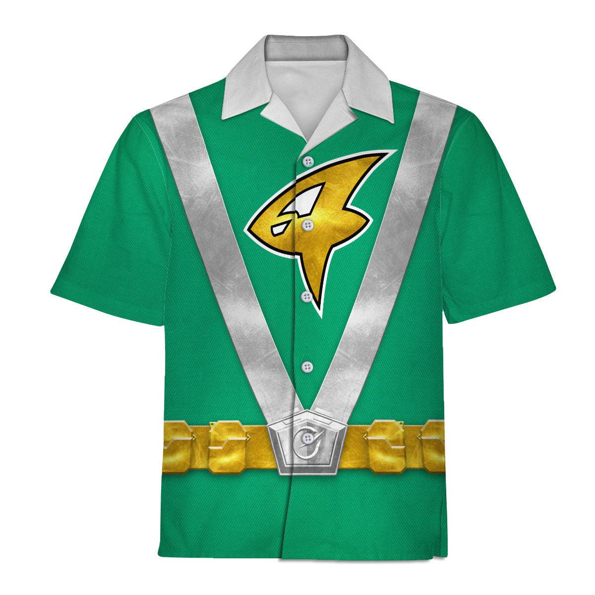 Gearhomie Power Rangers RPM (2009) Green Costume Hoodie Sweatshirt T-Shirt Tracksuit - Gearhomie.com