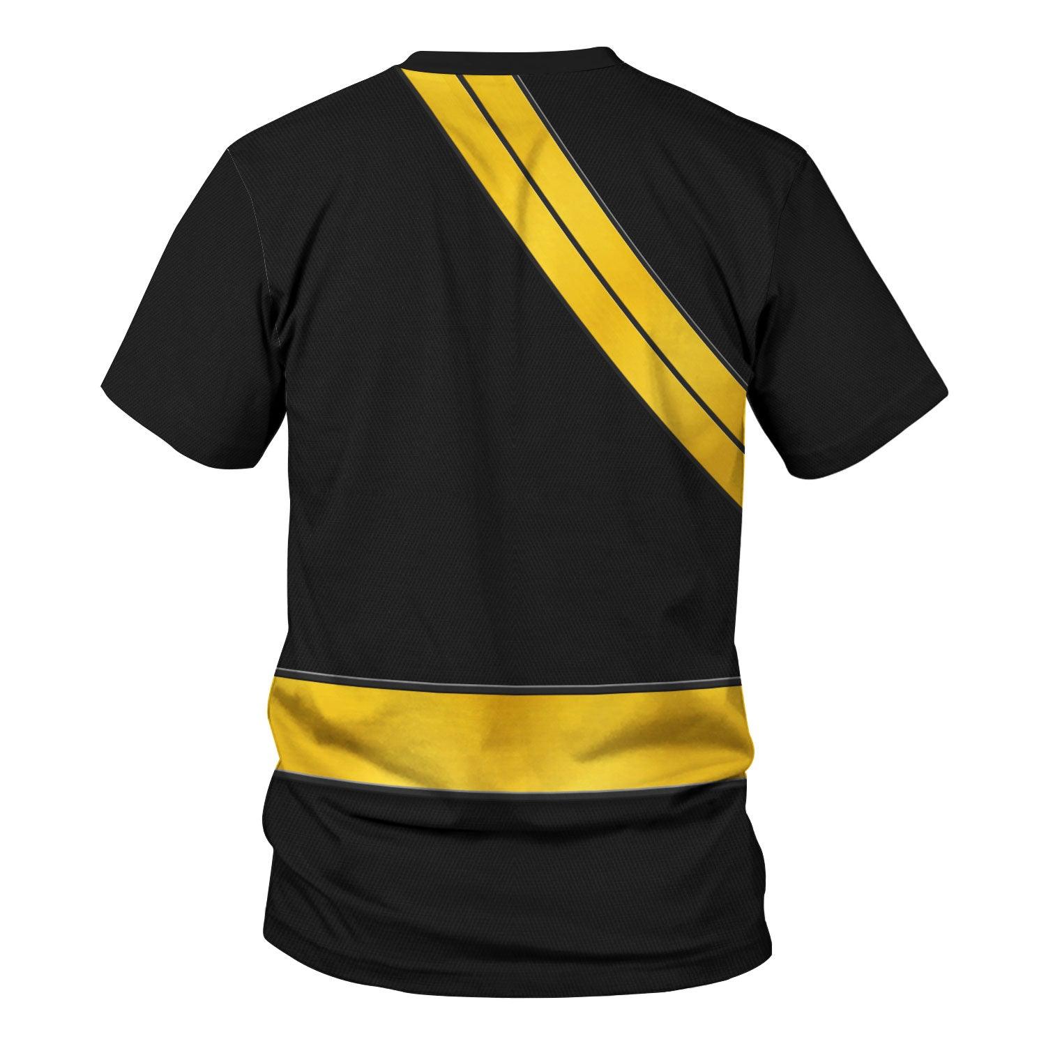 Gearhomie Power Rangers Wild Force Black Costume Hoodie Sweatshirt T-Shirt Tracksuit - Gearhomie.com