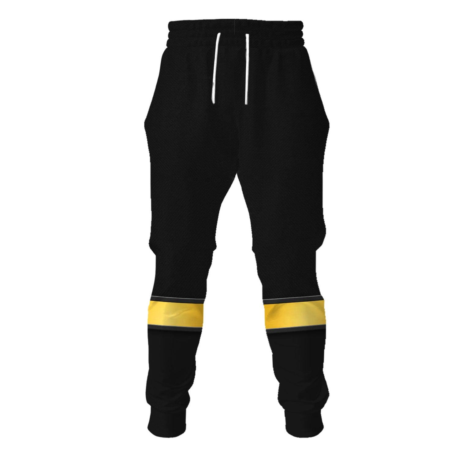 Gearhomie Power Rangers Wild Force Black Costume Hoodie Sweatshirt T-Shirt Tracksuit - Gearhomie.com
