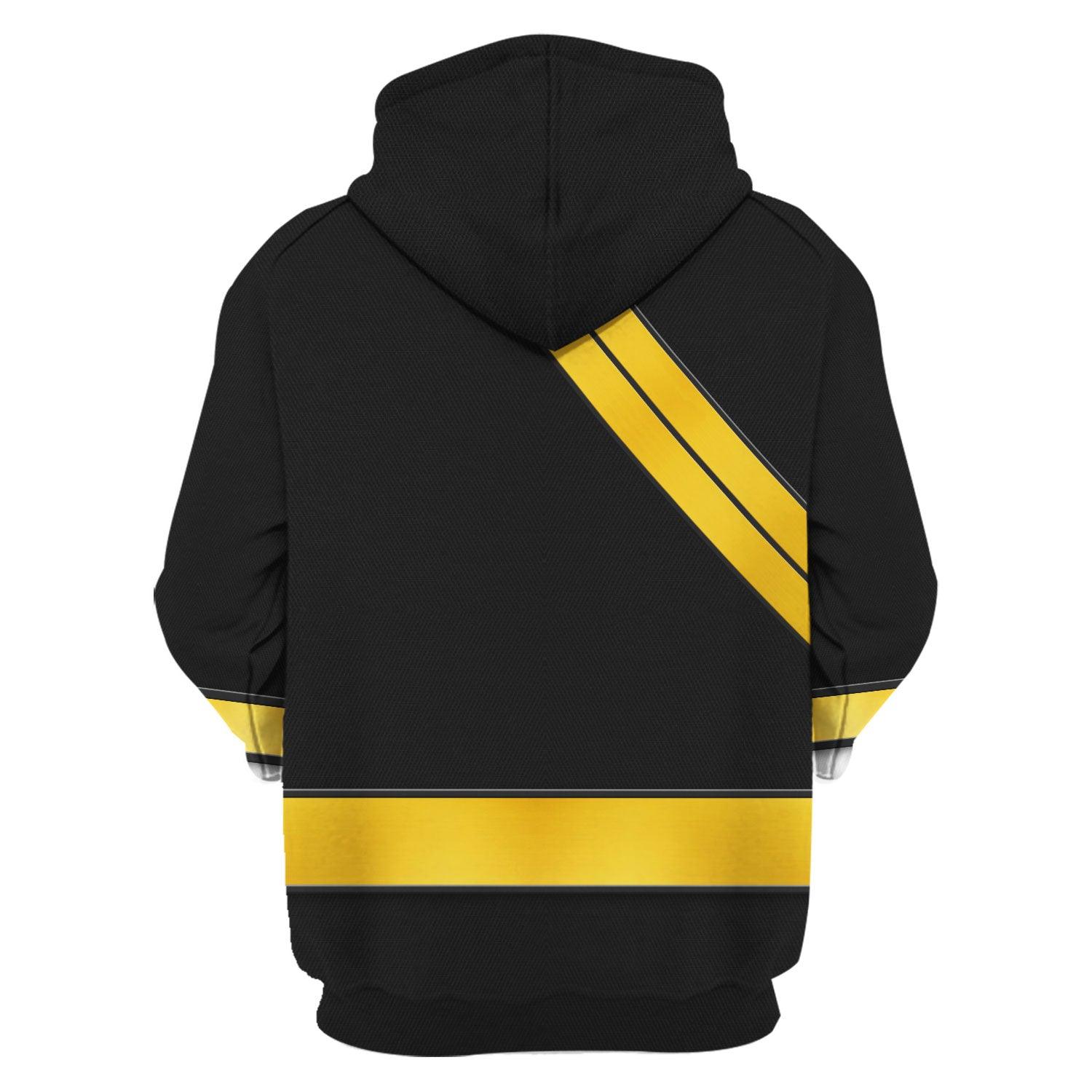 Gearhomie Power Rangers Wild Force Black Costume Hoodie Sweatshirt T-Shirt Tracksuit - Gearhomie.com