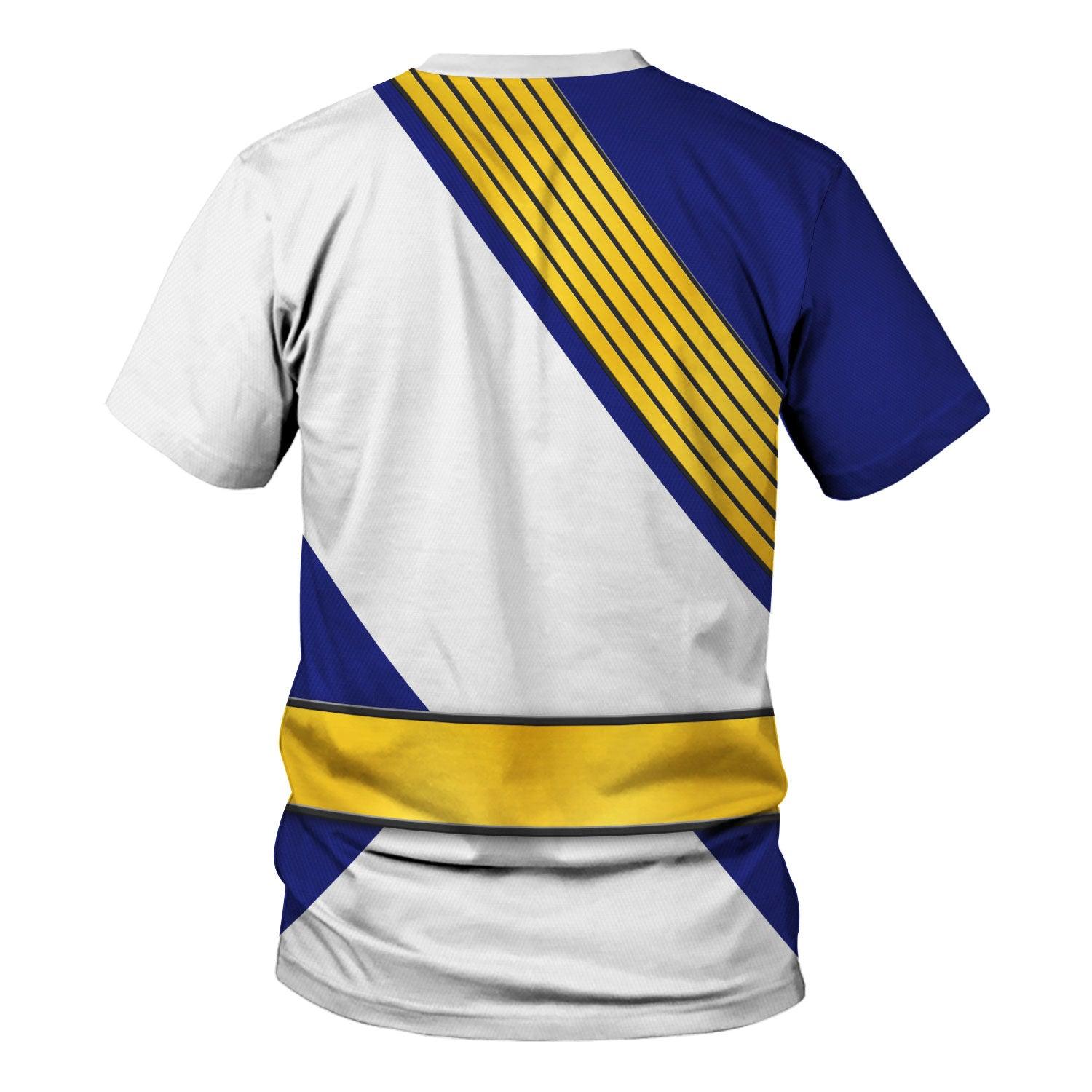 Gearhomie Power Rangers Wild Force Silver Costume Hoodie Sweatshirt T-Shirt Tracksuit - Gearhomie.com