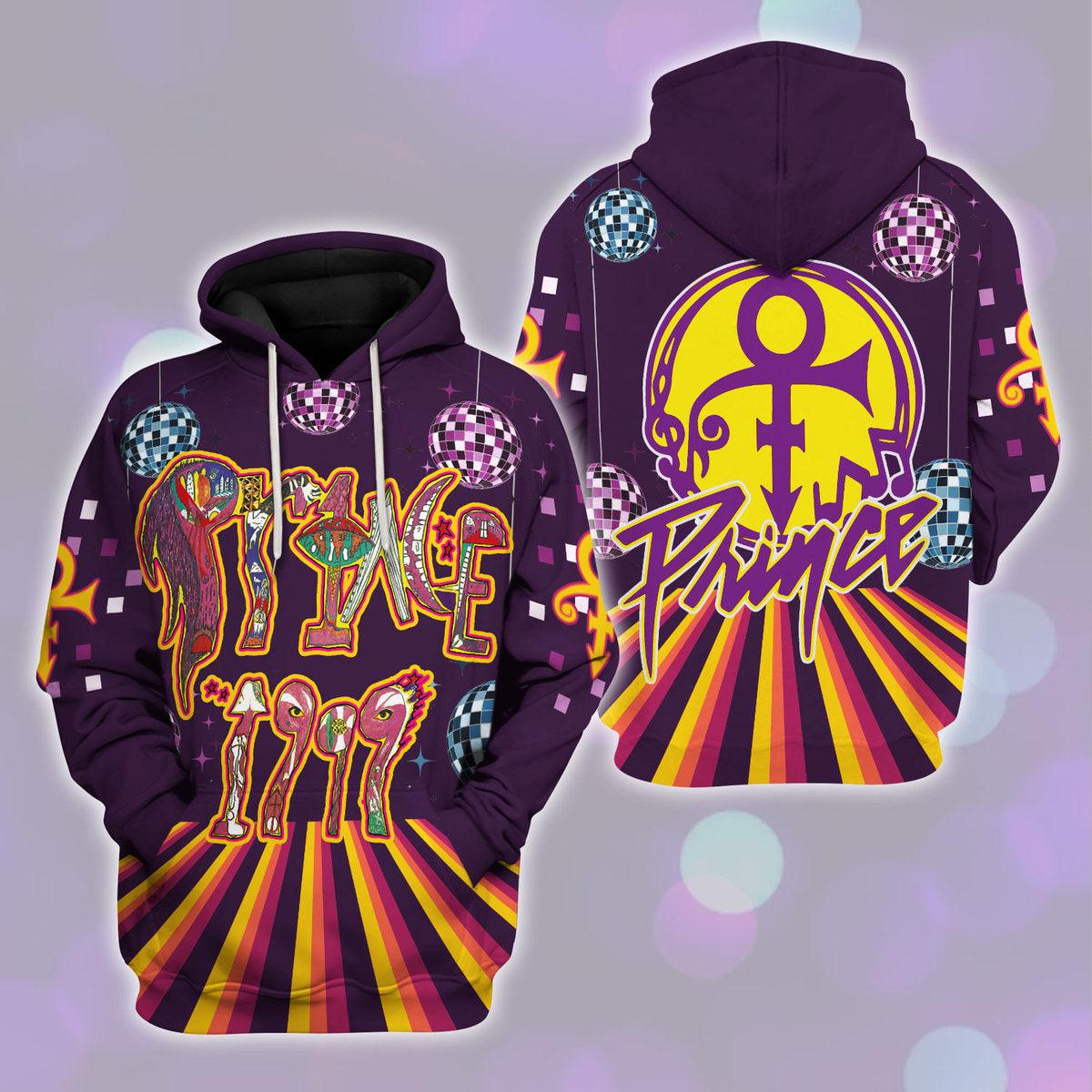 Gearhomie Prince 1999 Art Unisex Pullover Hoodie, Sweatshirt, T-Shirt - Gearhomie.com