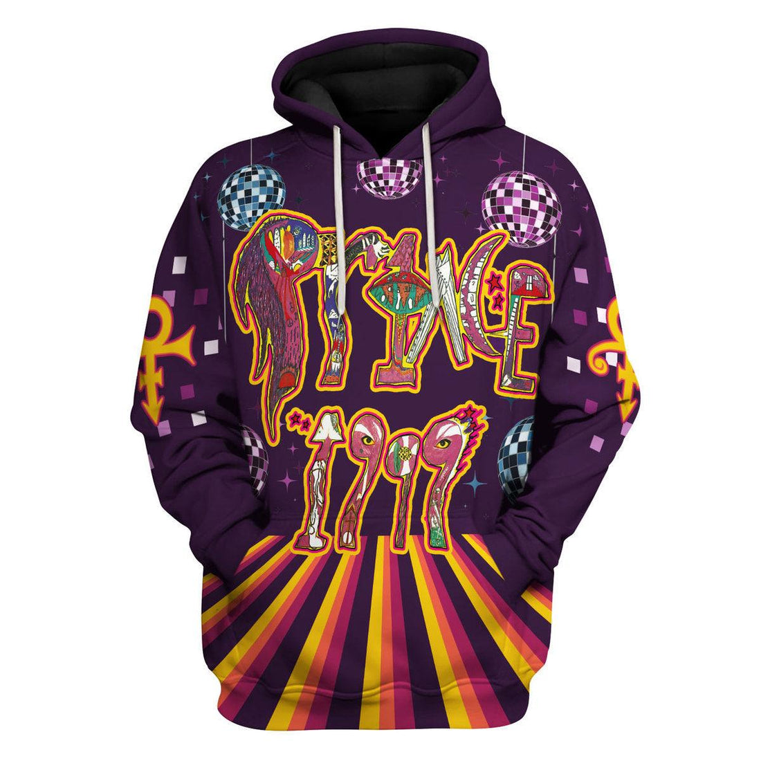 CustomsPig Prince 1999 Art Unisex Pullover Hoodie, Sweatshirt, T-Shirt - CustomsPig.com