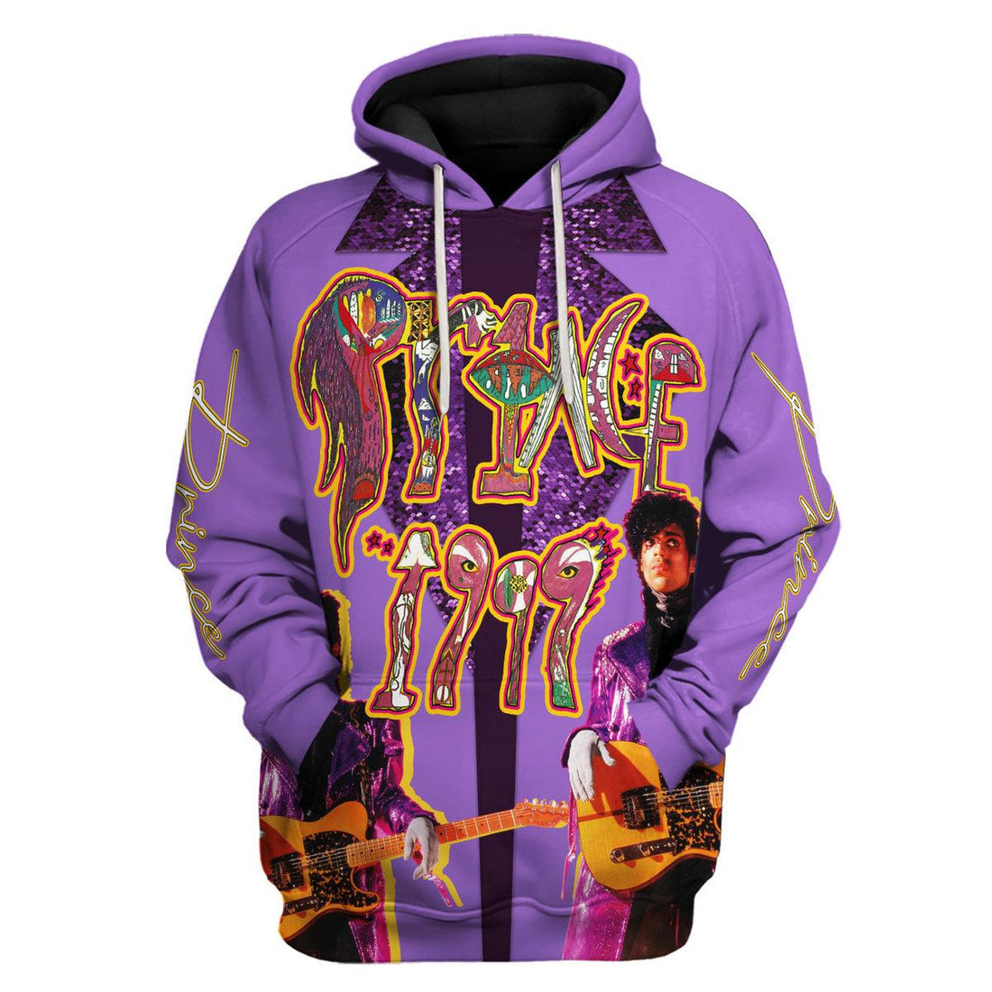 CustomsPig Prince 1999 EMBROIDERED Unisex Pullover Hoodie, Sweatshirt, T-Shirt - CustomsPig.com