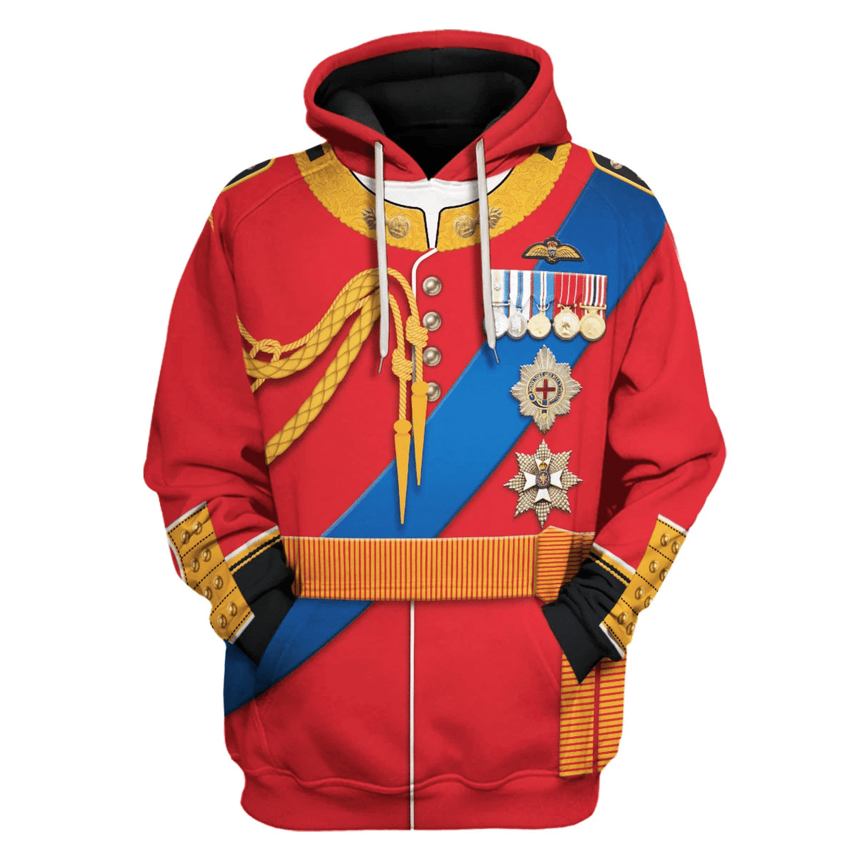Gearhomie Prince Andrew Costume Hoodie Sweatshirt T-Shirt Tracksuit - Gearhomie.com