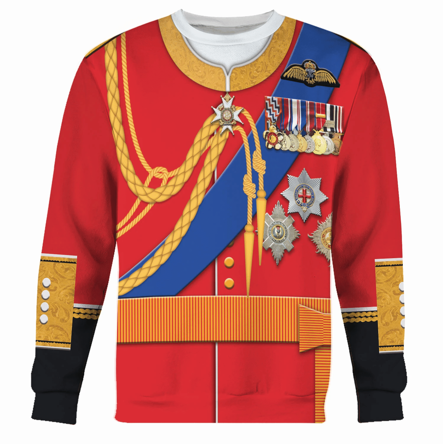 Gearhomie Prince Charles Prince of Wales Costume Hoodie Sweatshirt T-Shirt Tracksuit - Gearhomie.com