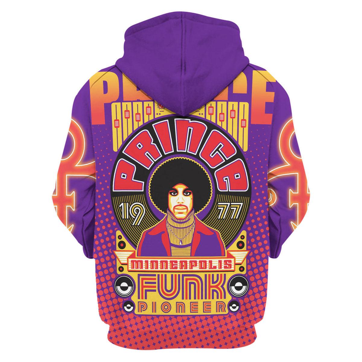 Gearhomie Prince Funk Pioneer Rock Unisex Pullover Hoodie, Sweatshirt, T-Shirt - Gearhomie.com