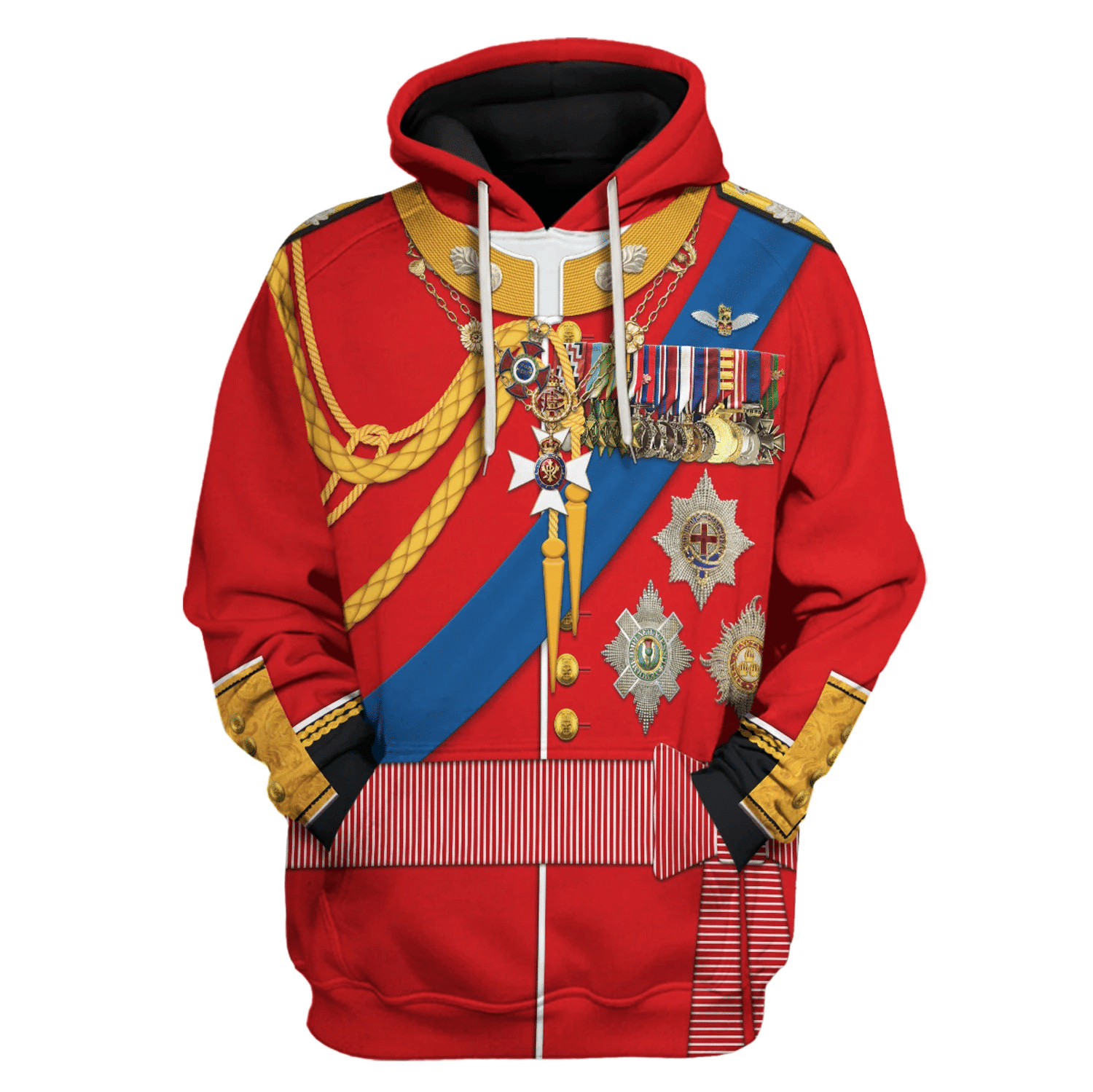 Gearhomie Prince Philip, Duke of Edinburgh Costume Hoodie Sweatshirt T-Shirt Tracksuit - Gearhomie.com