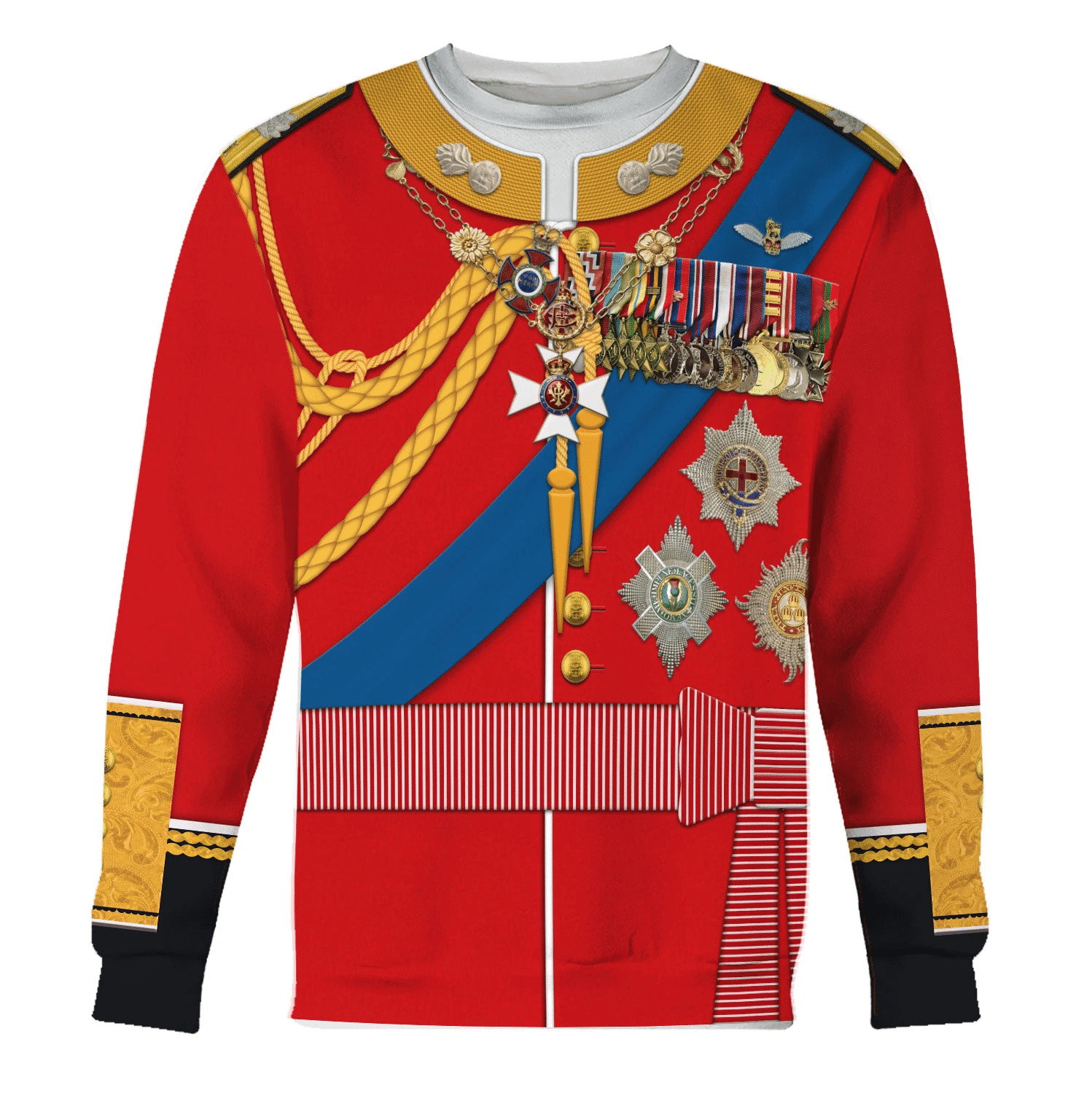 Gearhomie Prince Philip, Duke of Edinburgh Costume Hoodie Sweatshirt T-Shirt Tracksuit - Gearhomie.com