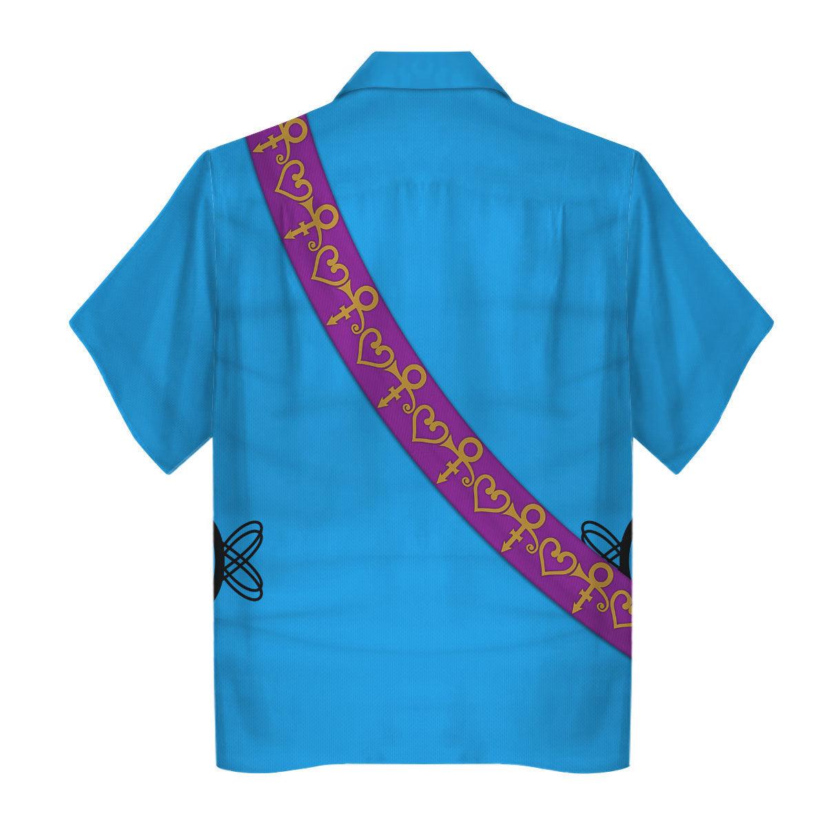 Gearhomie Prince Suit Turquoise and Orange All-Over Print Unisex Pullover Hoodie, Sweatshirt, T-Shirt, and Swatpants - Gearhomie.com