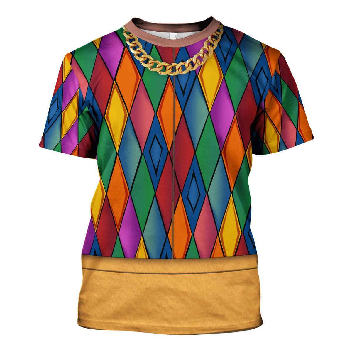 Gearhomie Prince Ultra Colourful Suit All-Over Print Unisex Pullover Hoodie, Sweatshirt, T-Shirt, and Swatpants - Gearhomie.com