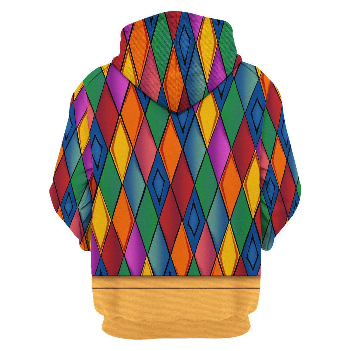 Gearhomie Prince Ultra Colourful Suit All-Over Print Unisex Pullover Hoodie, Sweatshirt, T-Shirt, and Swatpants - Gearhomie.com