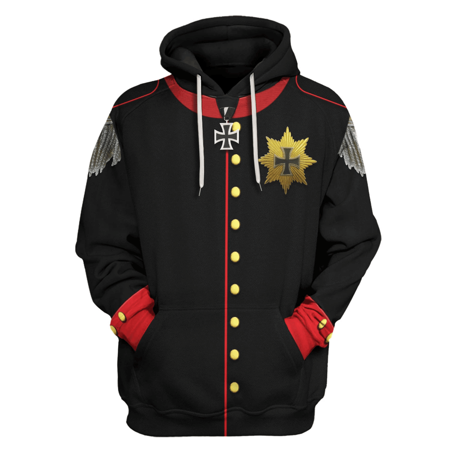 Gearhomie Prussian General Gebhard Leberecht Costume Hoodie Sweatshirt T-Shirt Tracksuit - Gearhomie.com