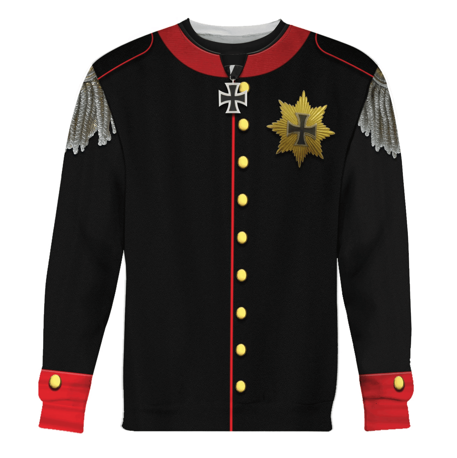 Gearhomie Prussian General Gebhard Leberecht Costume Hoodie Sweatshirt T-Shirt Tracksuit - Gearhomie.com