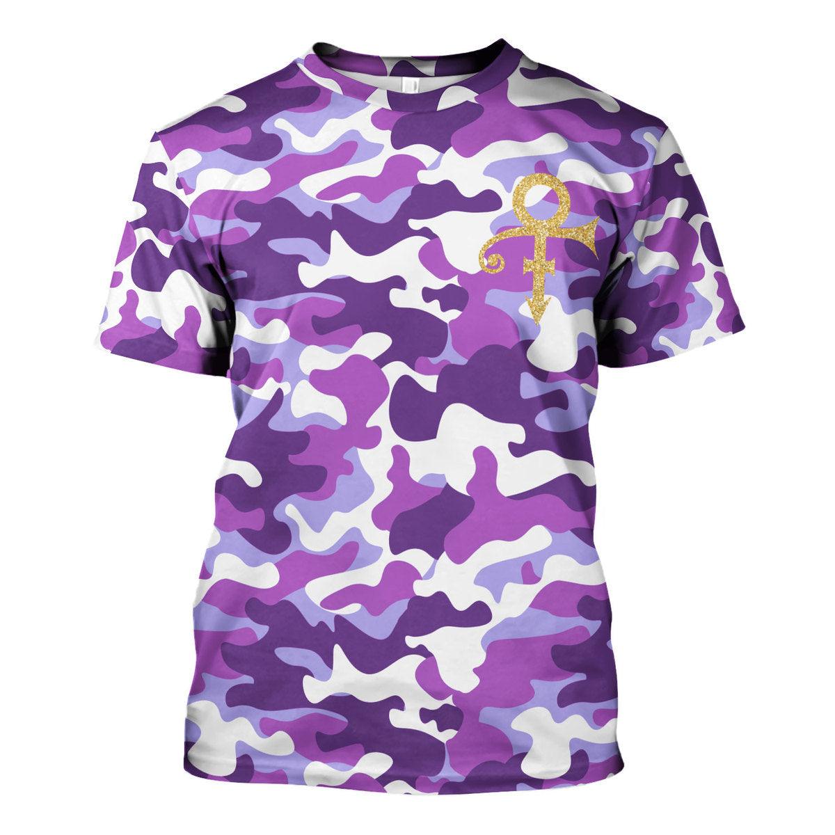 Gearhomie Purple Camo Premium Sherpa Lined Unisex Pullover Hoodie, Sweatshirt, T-Shirt - Gearhomie.com