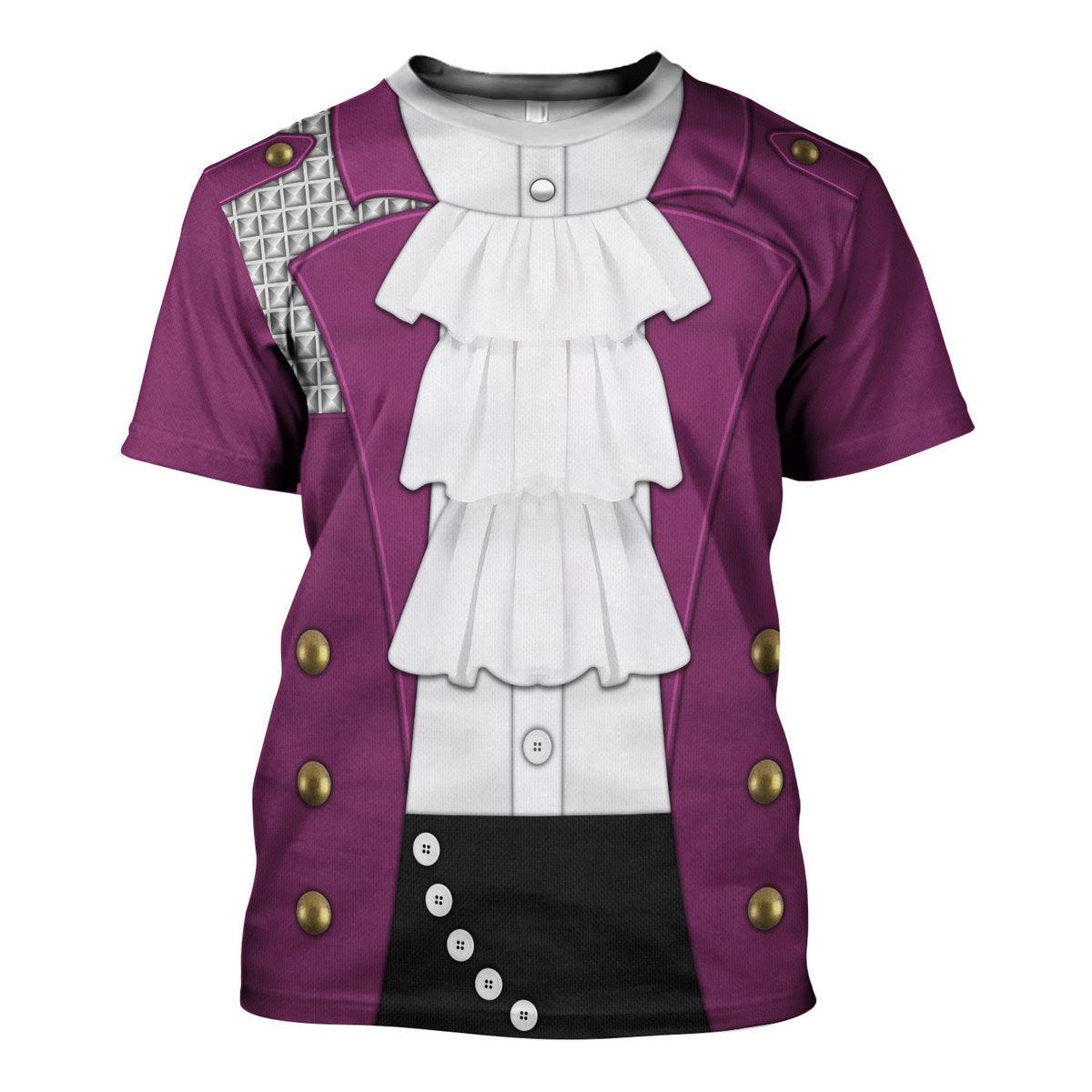 Gearhomie Purple Rain All-Over Print Unisex Pullover Hoodie, Sweatshirt, T-Shirt - Gearhomie.com