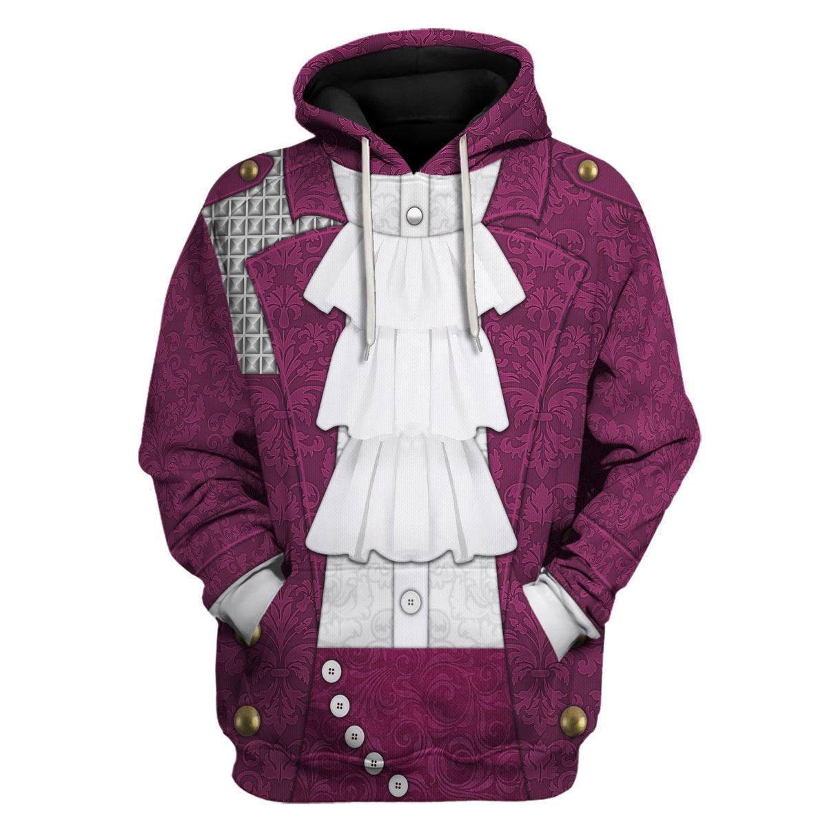 YMskins Purple Rain Costume Unisex Pullover Hoodie, Sweatshirt, T-Shirt