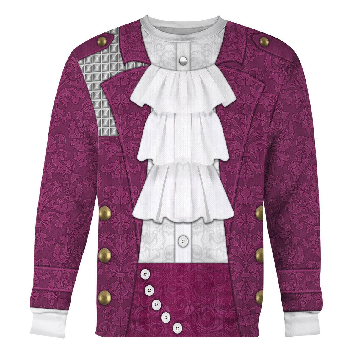 Gearhomie Purple Rain Costume Unisex Pullover Hoodie, Sweatshirt, T-Shirt - Gearhomie.com
