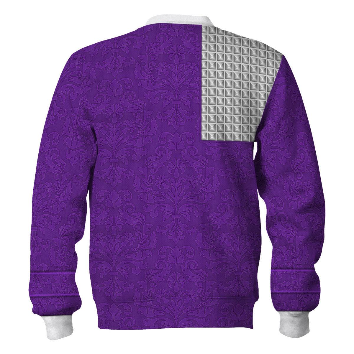 Gearhomie Purple Rain Suit All-Over Print Unisex Pullover Hoodie, Sweatshirt, T-Shirt - Gearhomie.com