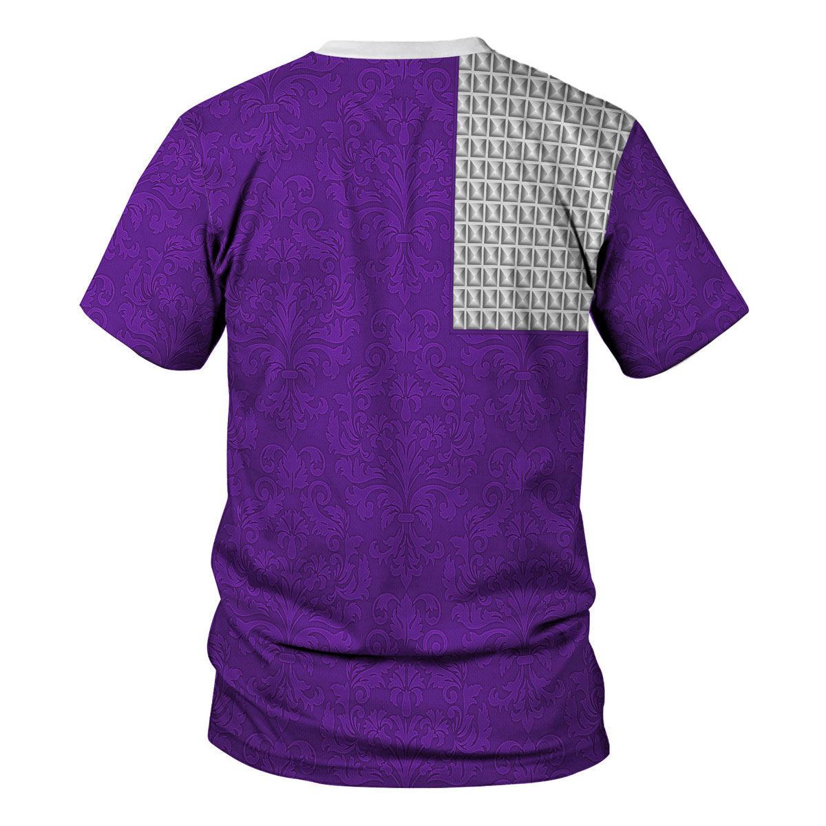 Gearhomie Purple Rain Suit All-Over Print Unisex Pullover Hoodie, Sweatshirt, T-Shirt - Gearhomie.com