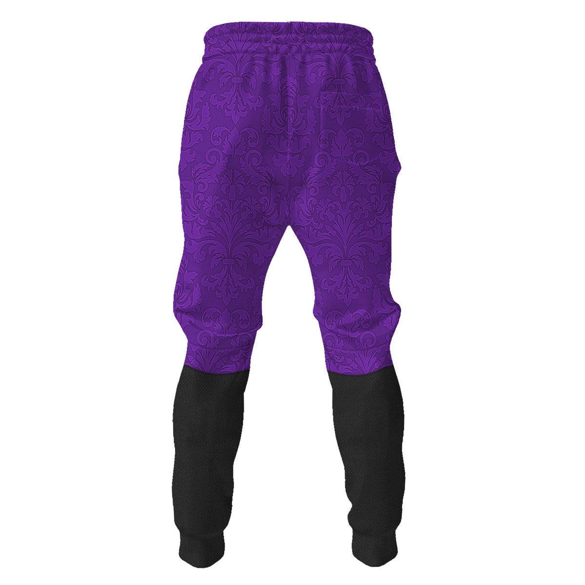 Gearhomie Purple Rain Suit All-Over Print Unisex Pullover Hoodie, Sweatshirt, T-Shirt - Gearhomie.com
