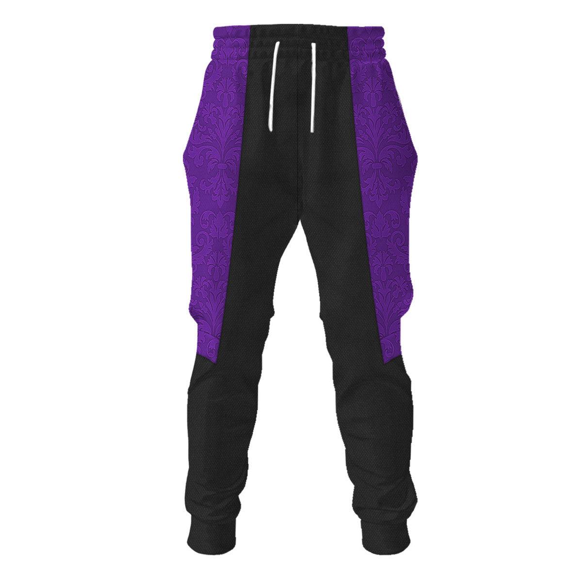 Gearhomie Purple Rain Suit All-Over Print Unisex Pullover Hoodie, Sweatshirt, T-Shirt - Gearhomie.com
