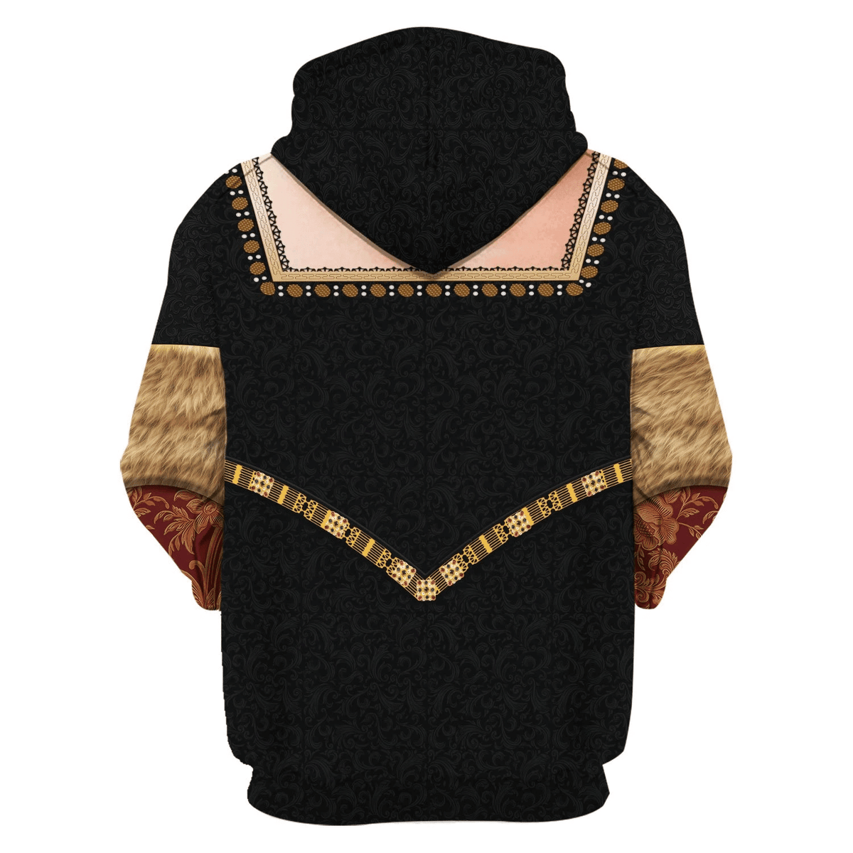 Gearhomie Queen Anne Boleyn Costume Hoodie Sweatshirt T-Shirt Tracksuit - Gearhomie.com