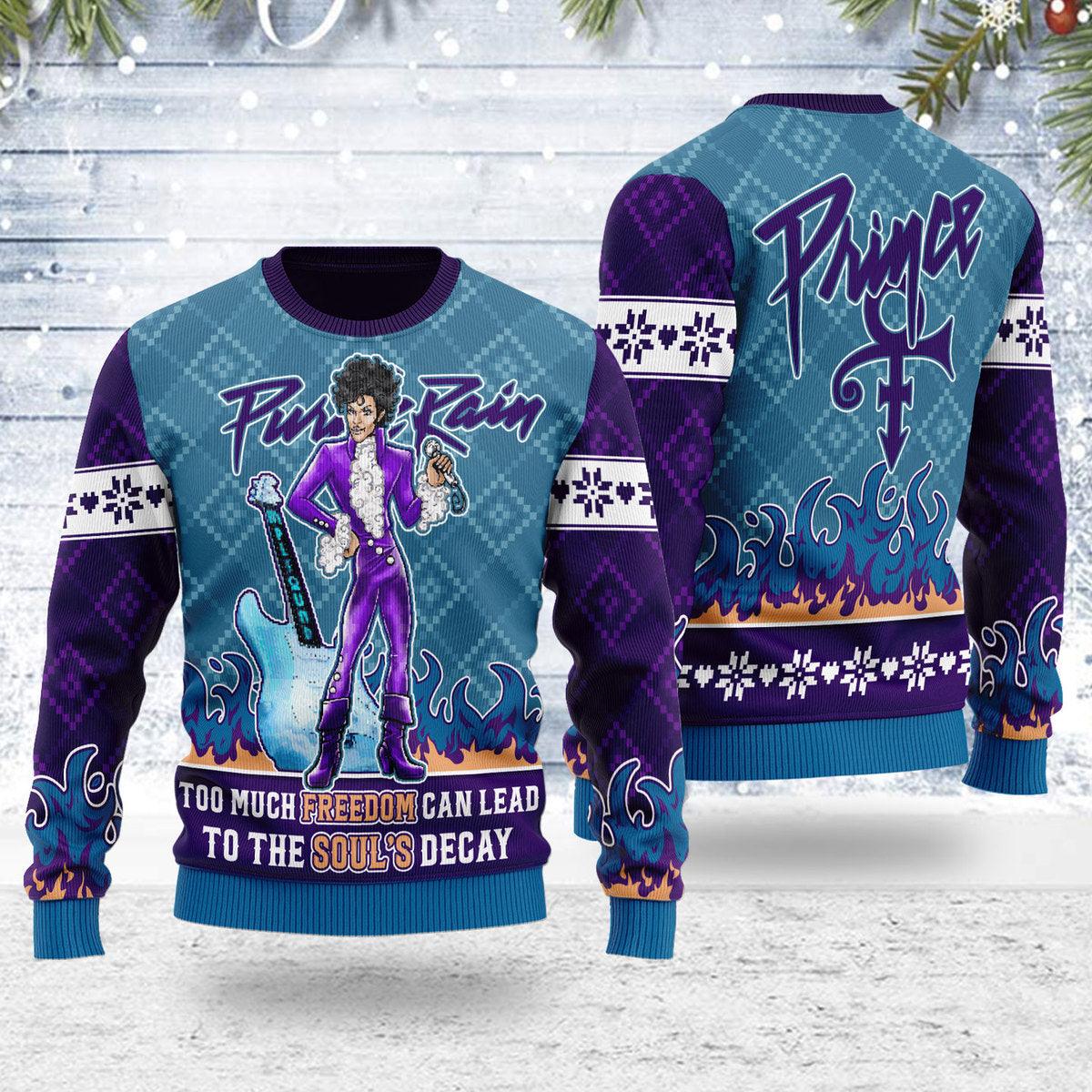 Oodiegang Quotes Freedom Soul's Christmas Ugly Sweater - Oodiegang.com