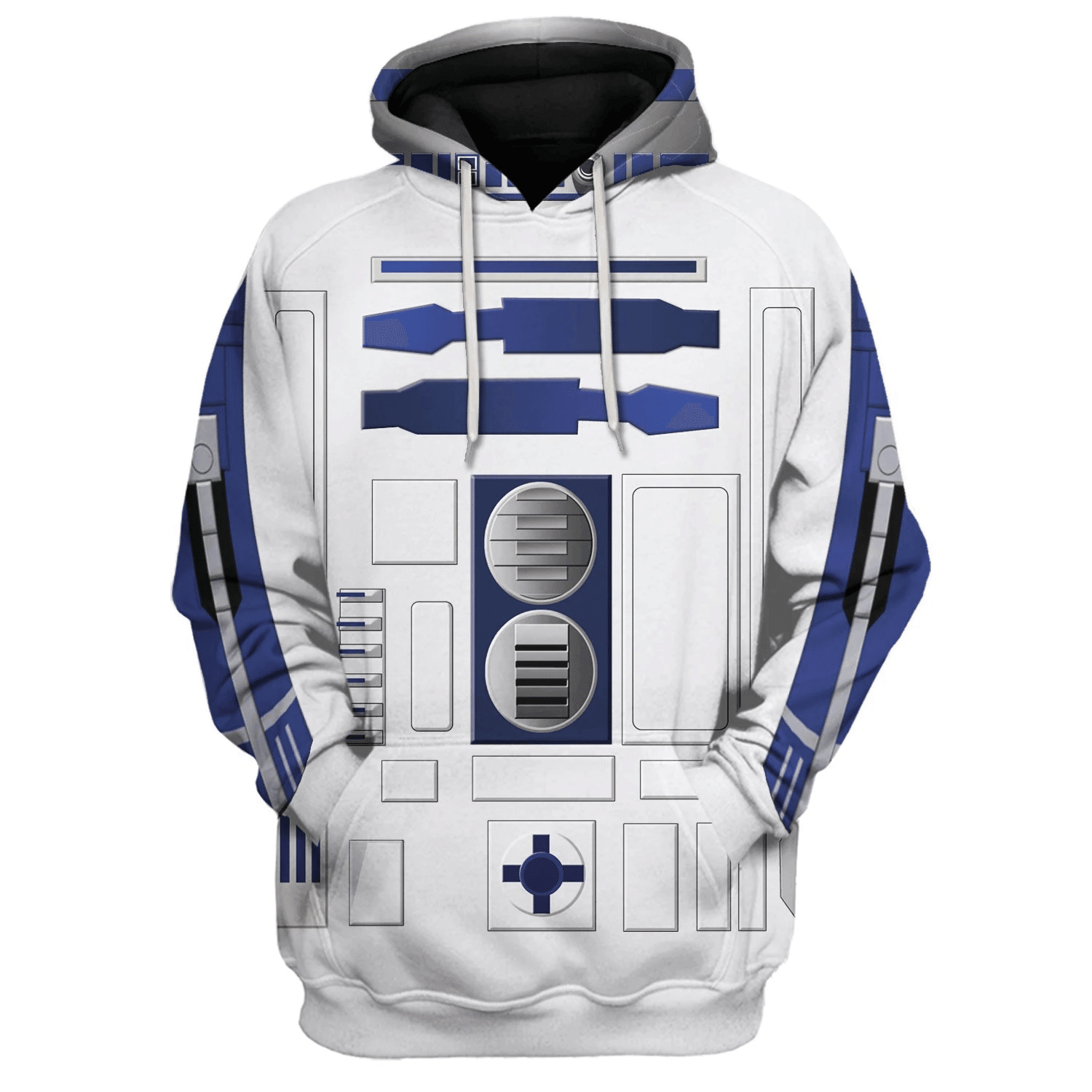 Gearhomie R2 D2 Robot Costume Hoodie Sweatshirt T-Shirt Sweatpants - Gearhomie.com