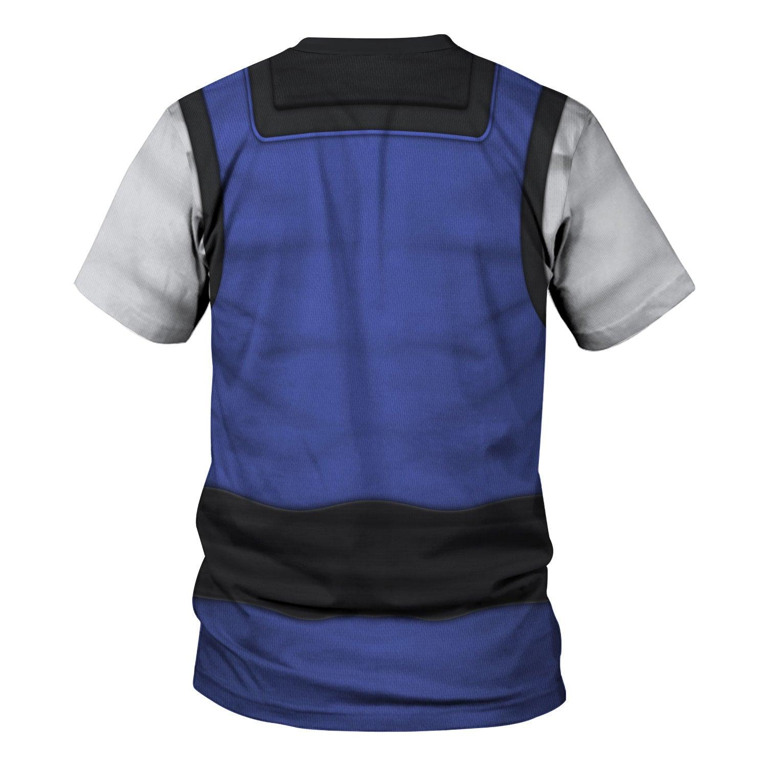 Gearhomie Raiden Costume Hoodie Sweatshirt T-Shirt Tracksuit - DucG
