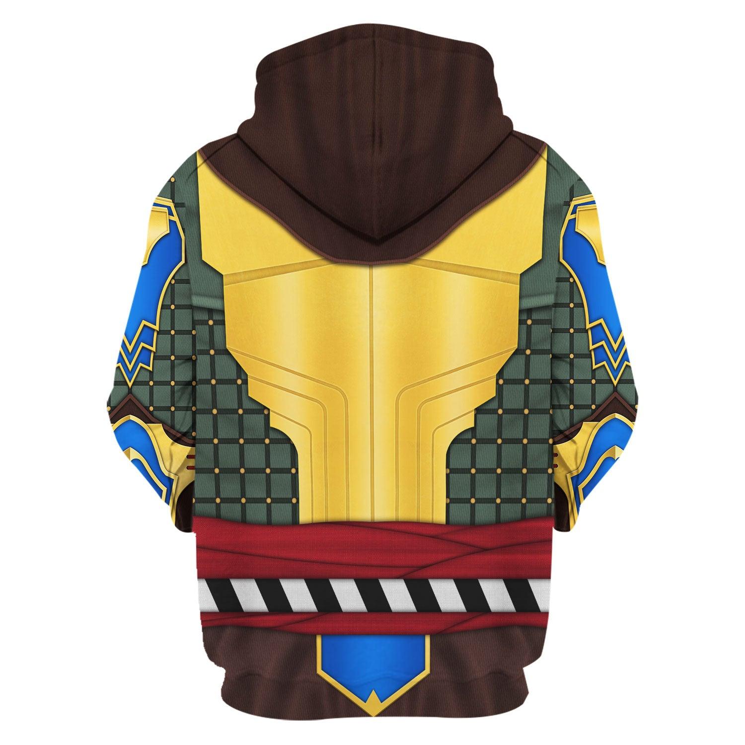 Gearhomie Raiden XI Costume Hoodie Sweatshirt T-Shirt Tracksuit - DucG
