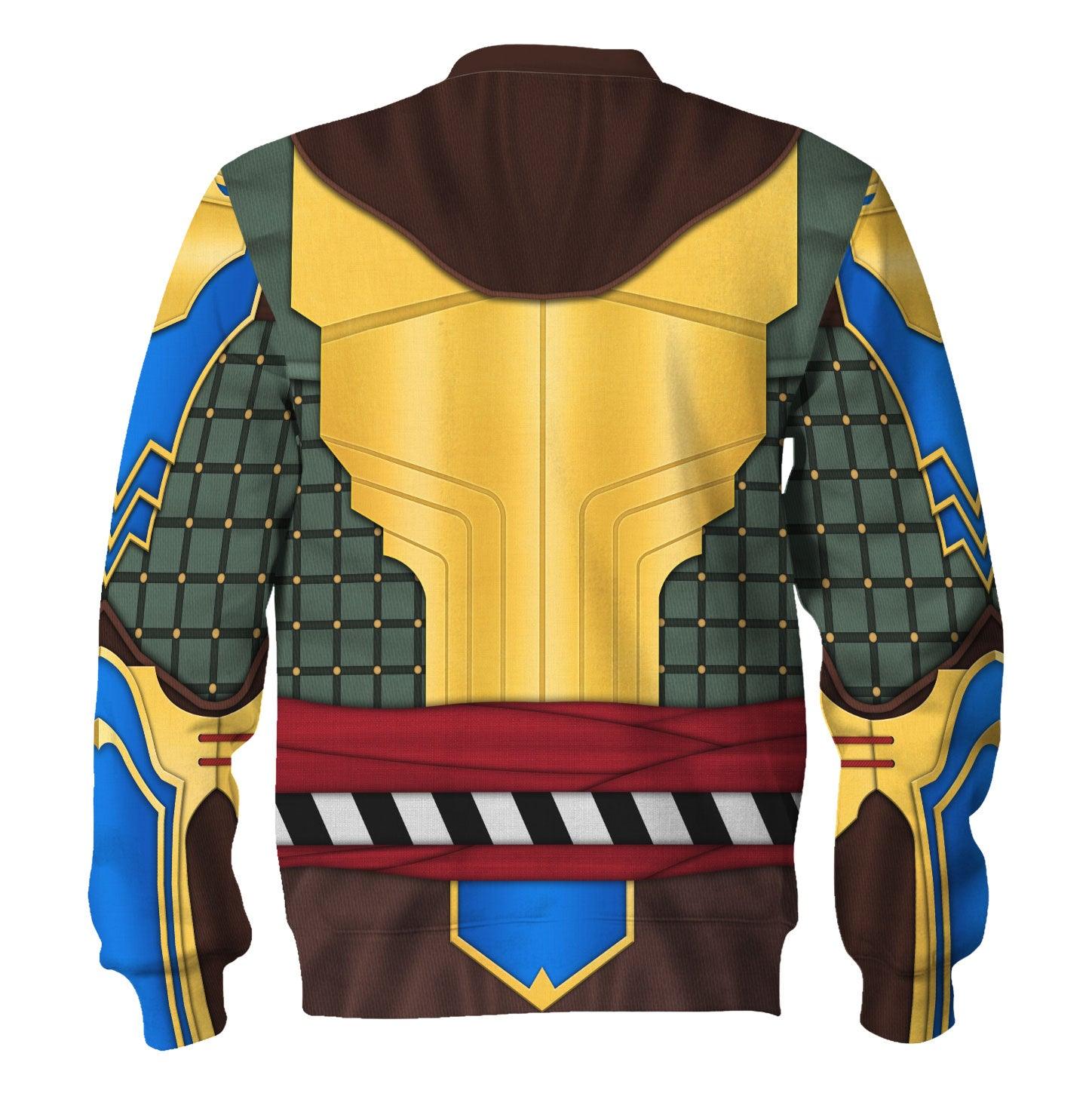 Gearhomie Raiden XI Costume Hoodie Sweatshirt T-Shirt Tracksuit - DucG