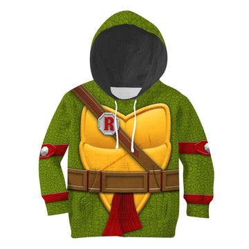 Gearhomie Raphael Costume Cosplay Kid Hoodie Sweatshirt T-Shirt - Gearhomie.com