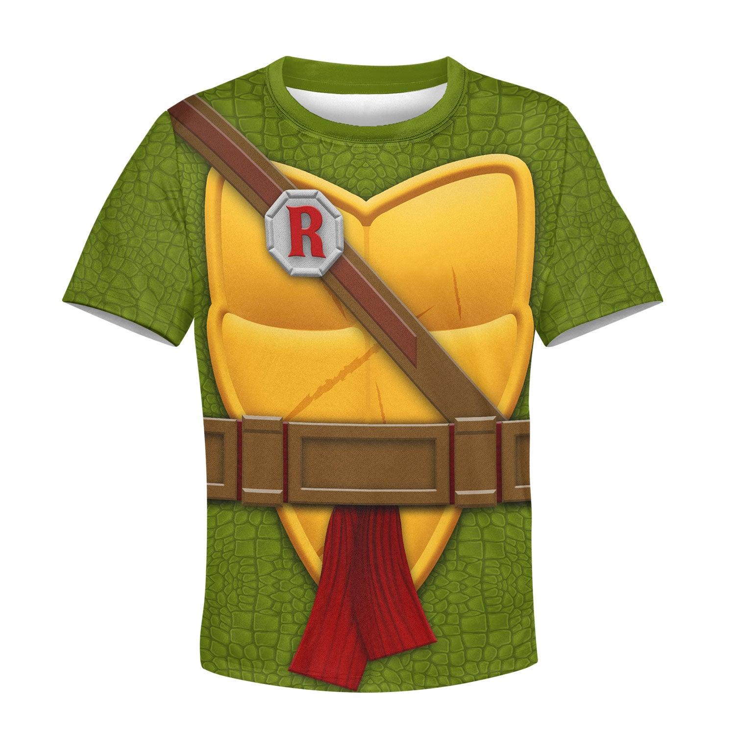 Gearhomie Raphael Costume Cosplay Kid Hoodie Sweatshirt T-Shirt - Gearhomie.com