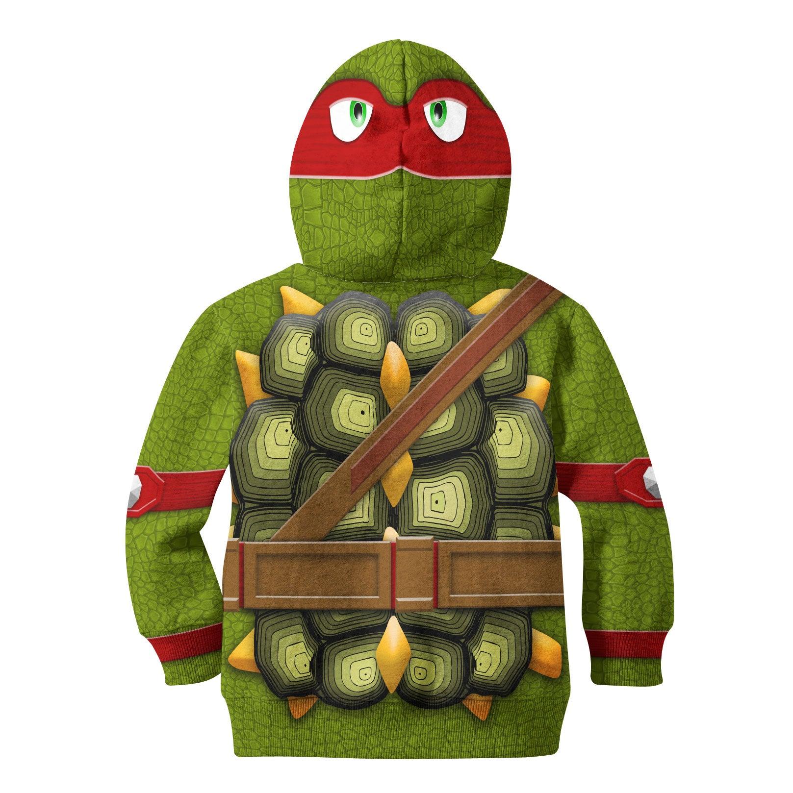 Gearhomie Raphael Costume Cosplay Kid Hoodie Sweatshirt T-Shirt - Gearhomie.com