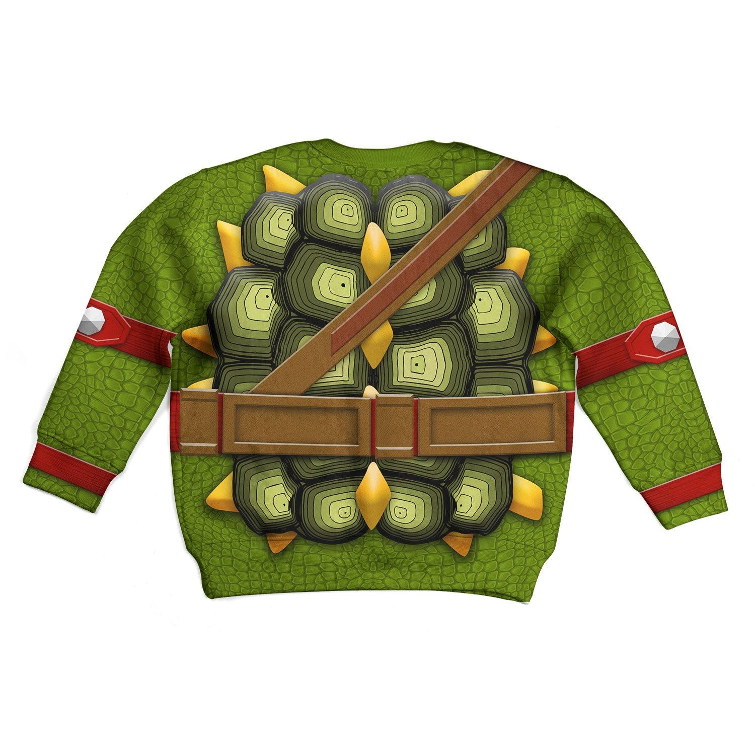 Gearhomie Raphael Costume Cosplay Kid Hoodie Sweatshirt T-Shirt - Gearhomie.com
