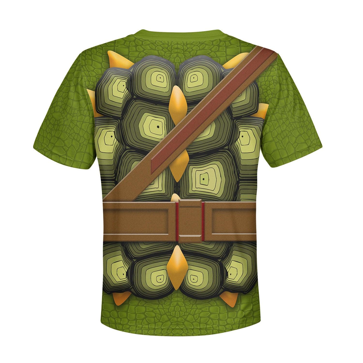 Gearhomie Raphael Costume Cosplay Kid Hoodie Sweatshirt T-Shirt - Gearhomie.com
