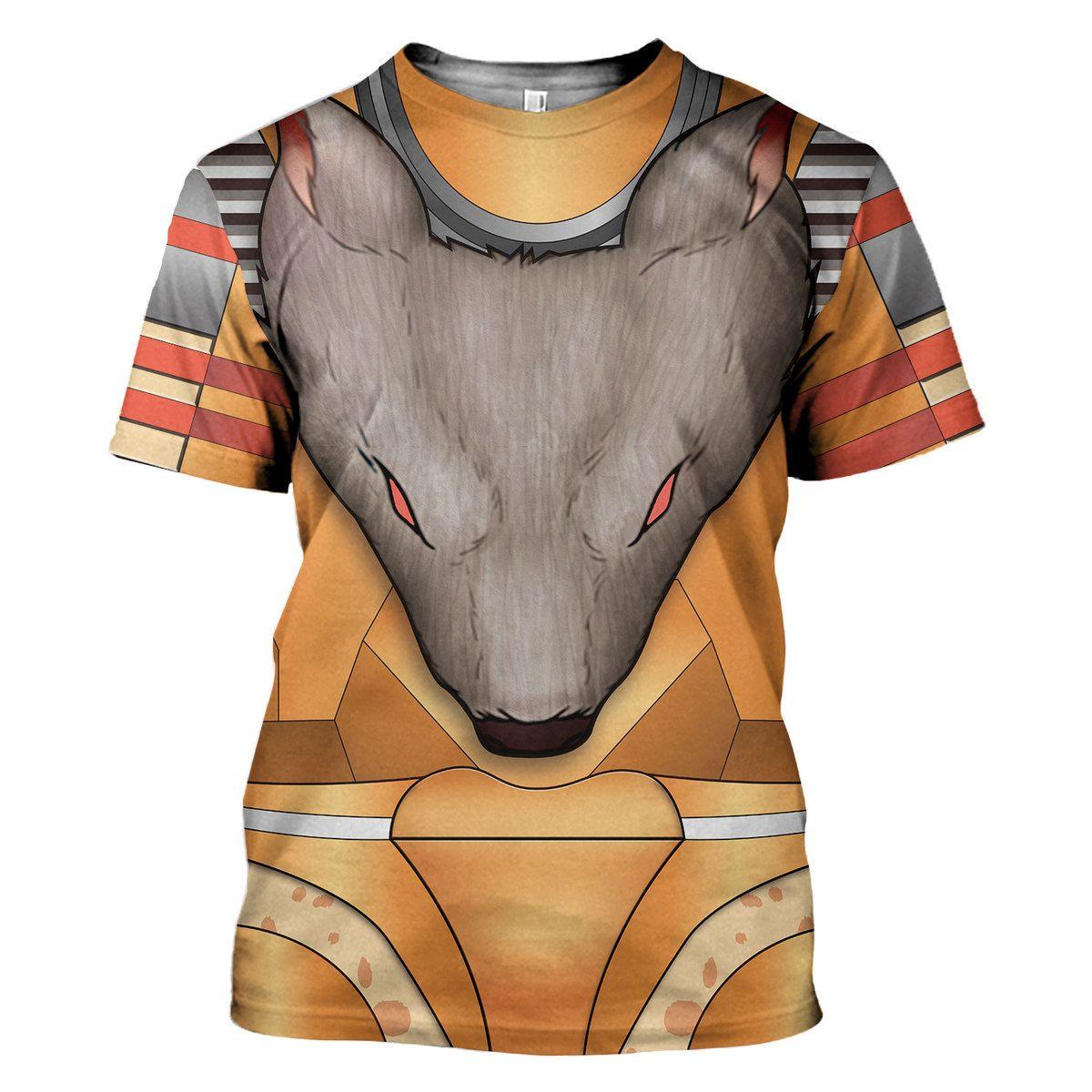 Gearhomie Rattrap Beast Wars Costume Cosplay Hoodie Tracksuit - DucG