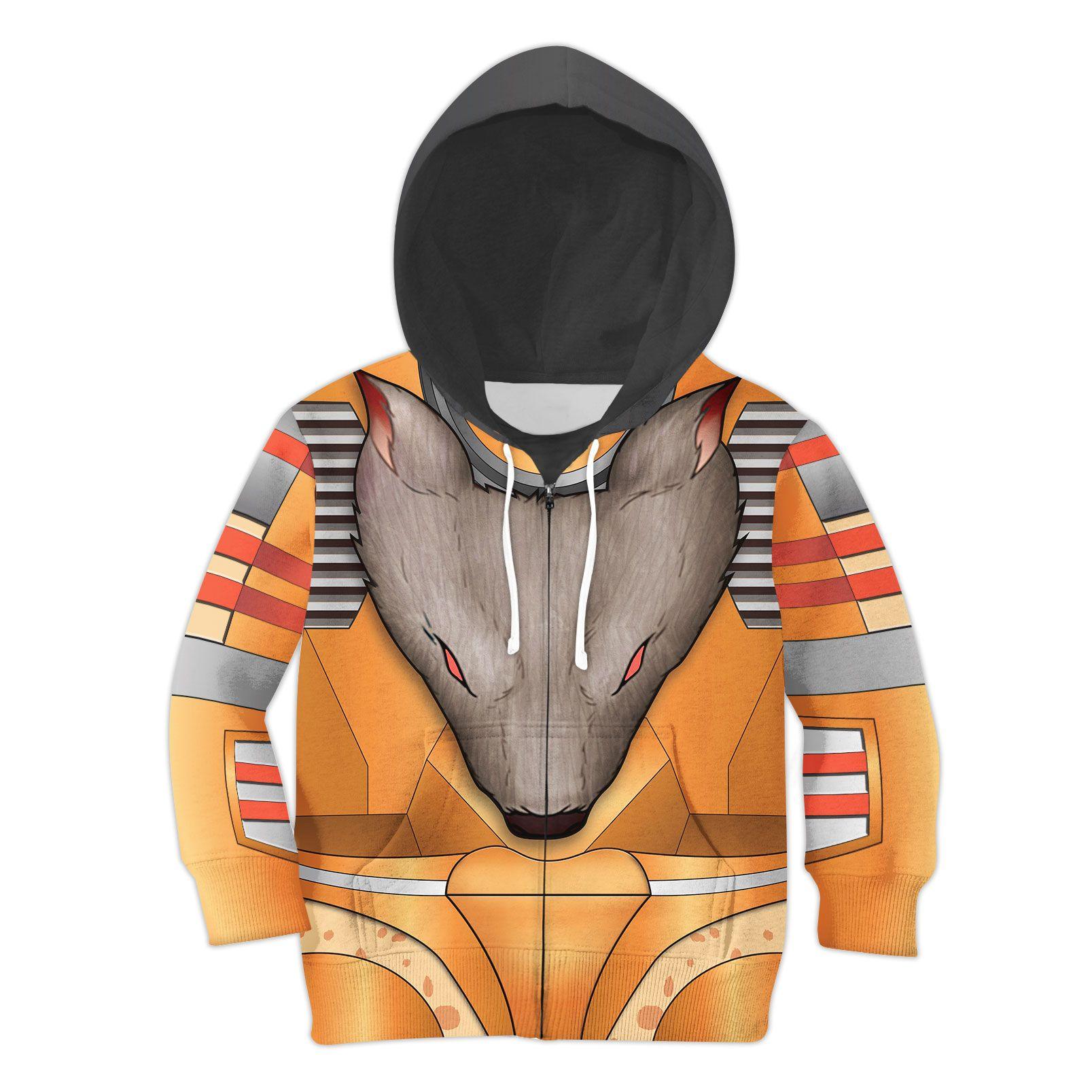 Gearhomie Rattrap Beast Wars Kid Costume Cosplay Hoodie Sweatshirt T-Shirt - Gearhomie.com