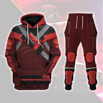 Gearhomie Red Ninja Viper Costumes Hoodie Sweatshirt T-Shirt - DucG