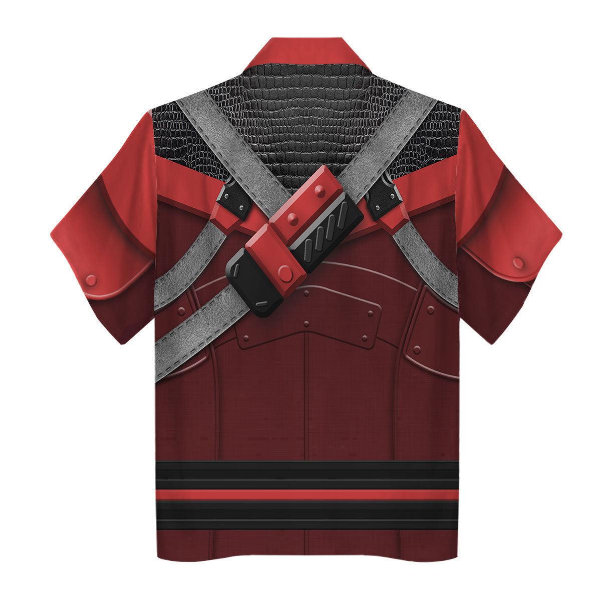 Gearhomie Red Ninja Viper Costumes Hoodie Sweatshirt T-Shirt - DucG