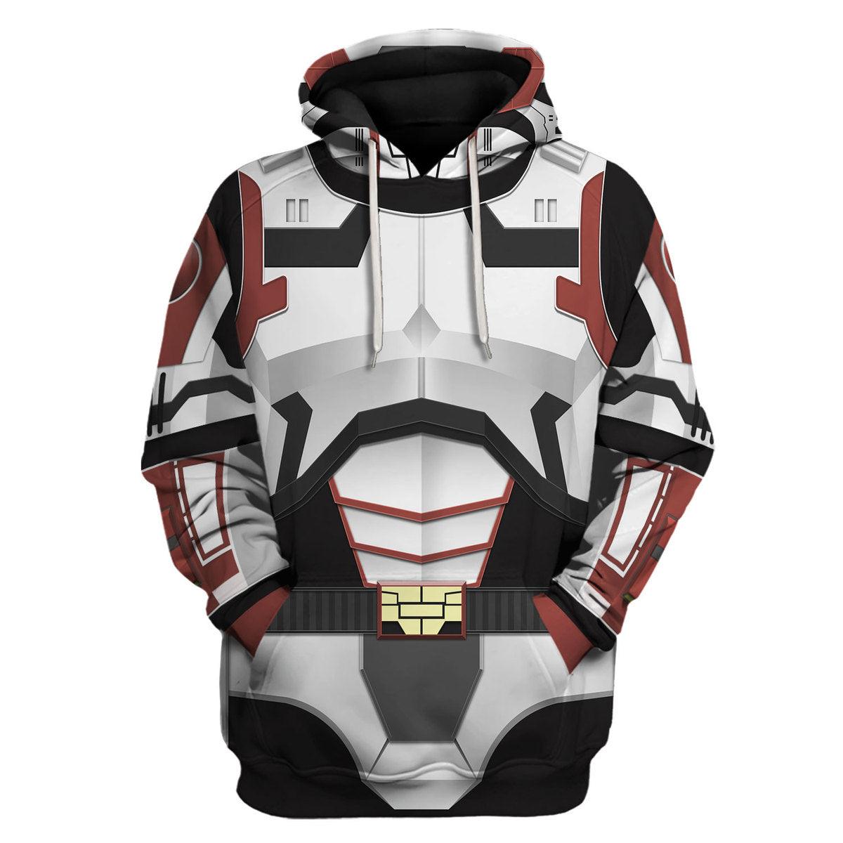YMskins Republik Trooper Armor Costume Hoodie Sweatshirt T-Shirt Sweatpants