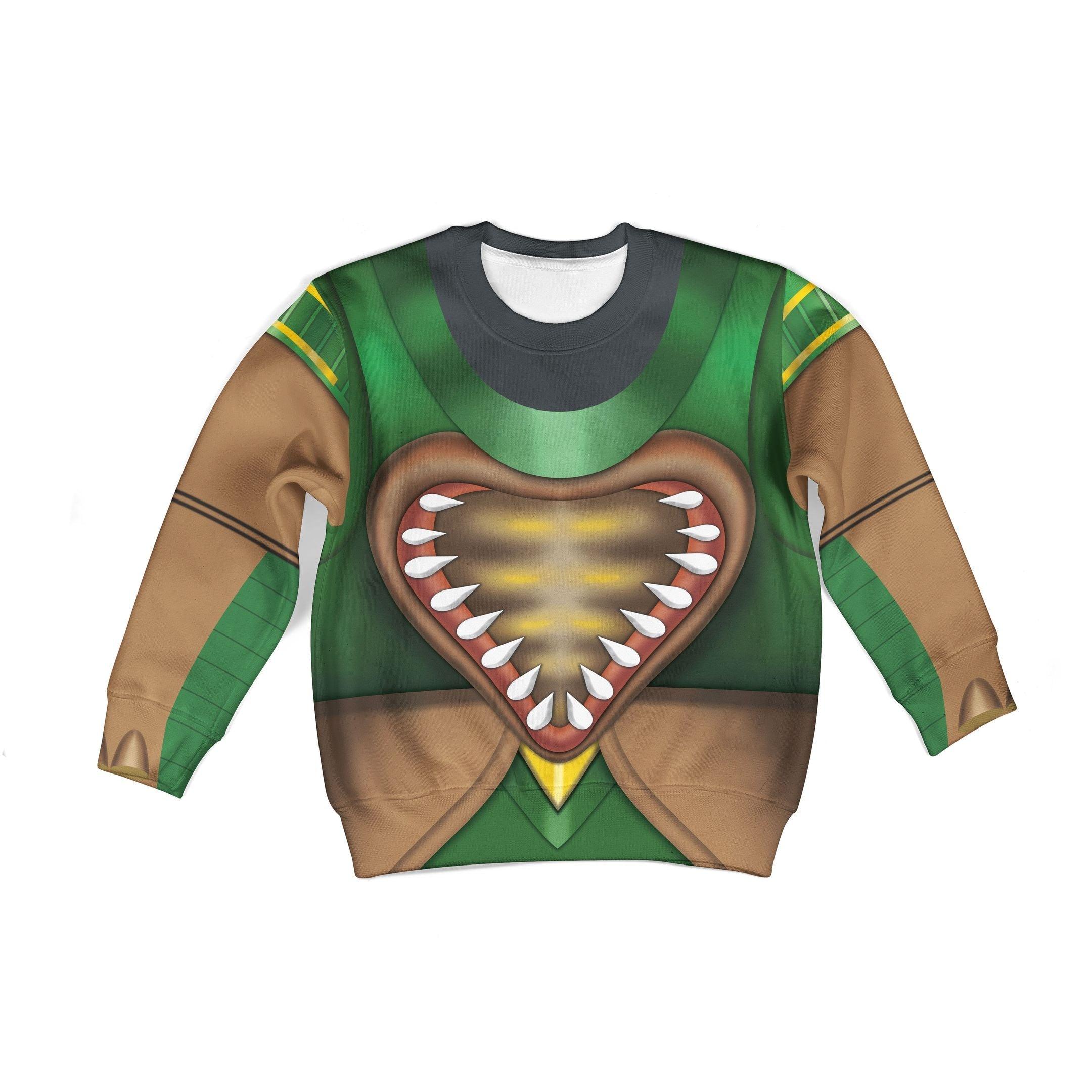 Gearhomie Rhinox Beast Wars Kid Costume Cosplay Hoodie Sweatshirt T-Shirt - Gearhomie.com